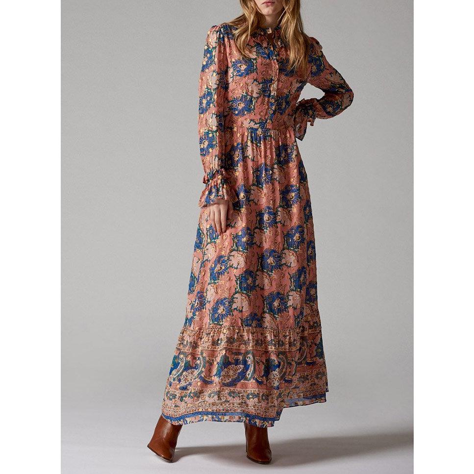 Abbye Printed Maxi Dress