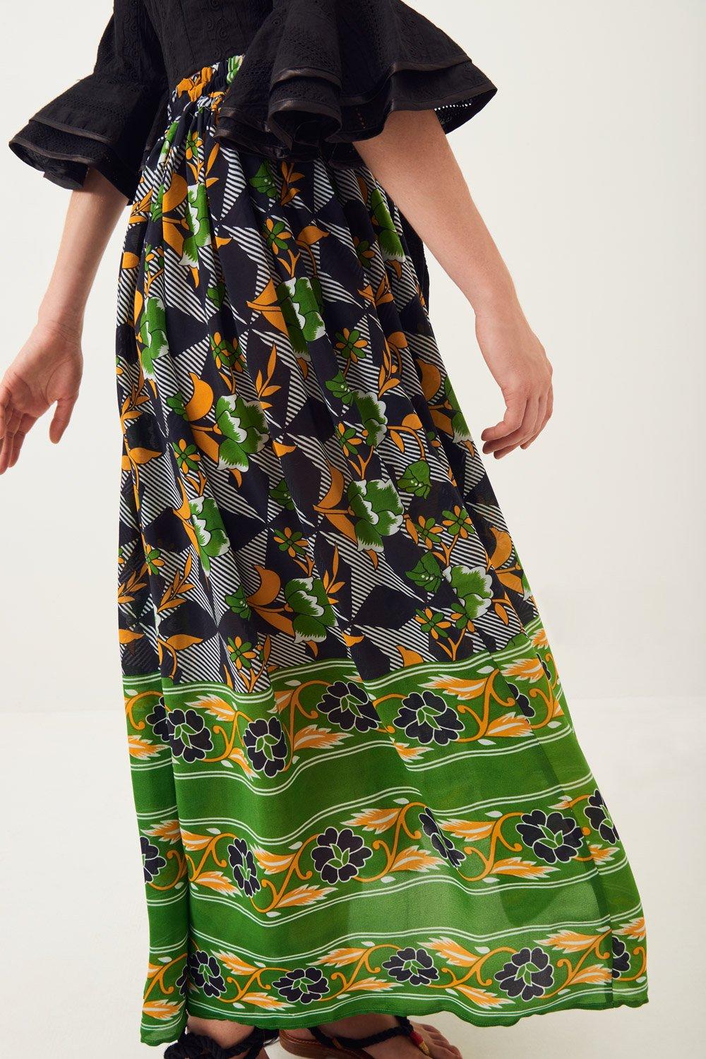 Talita Flowing Maxi Skirt