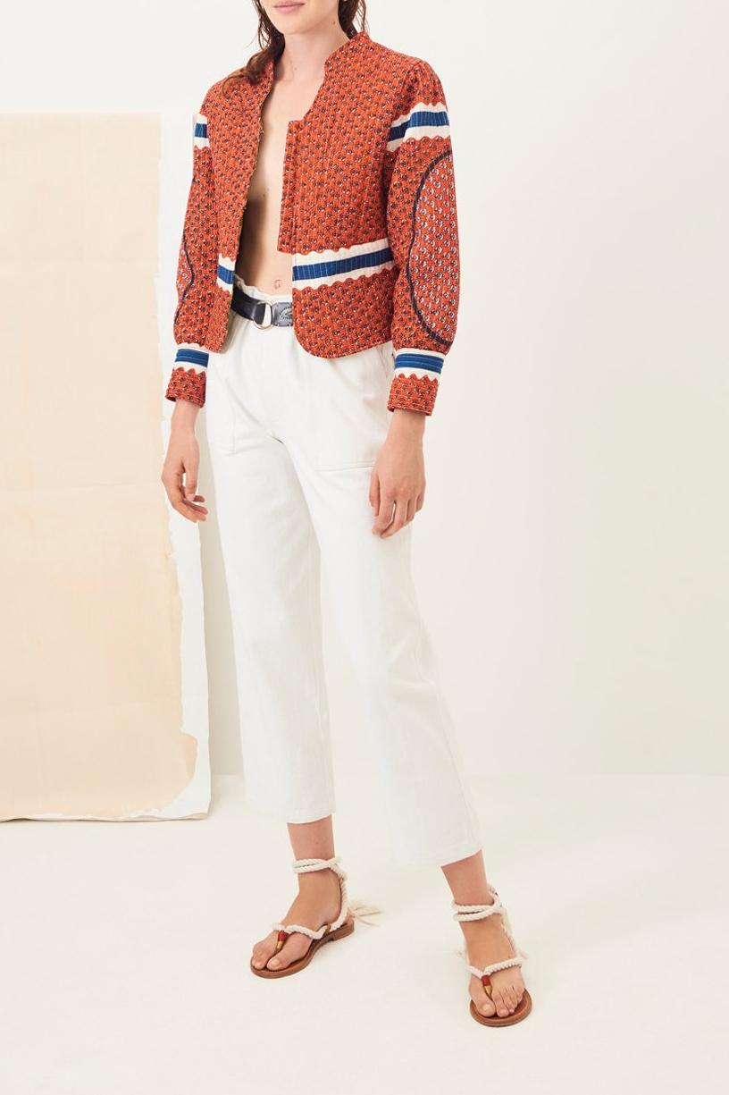 Ronan Cotton Chino Pants - White