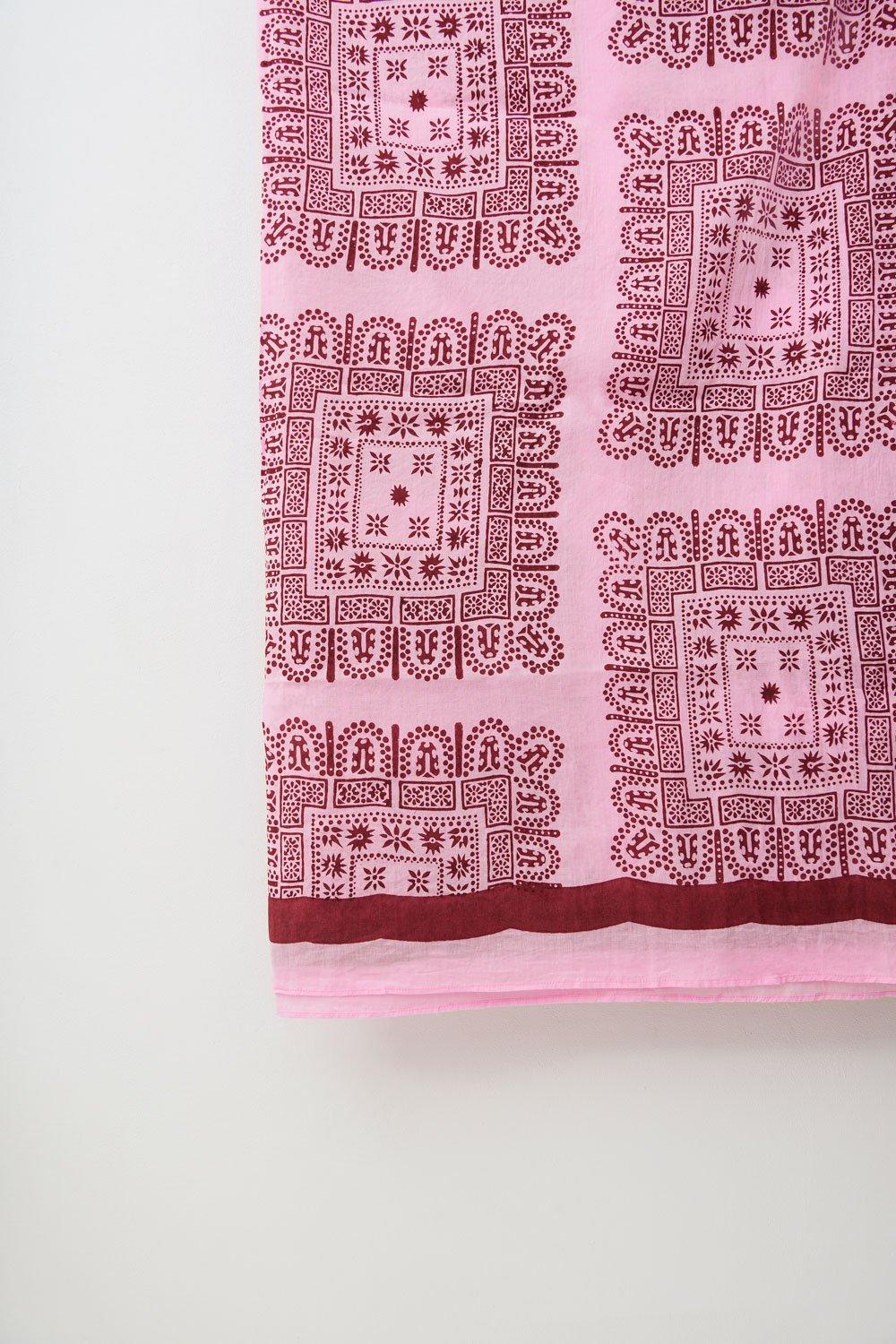Nalii Traditional Cotton Pareo - Pink