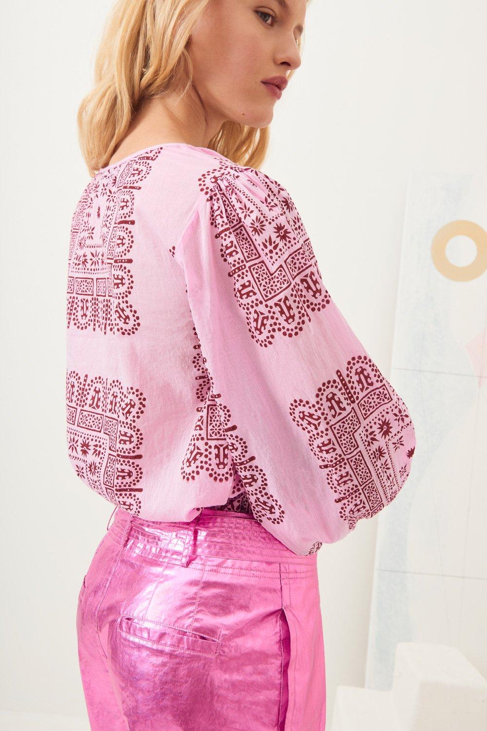 Lumi High Waisted Shorts - Pink