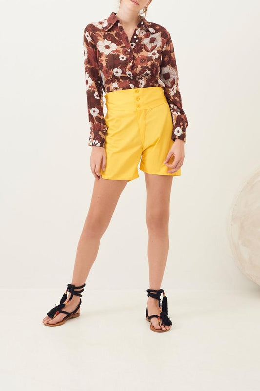 Lorette Lightweight Shirt - Brown