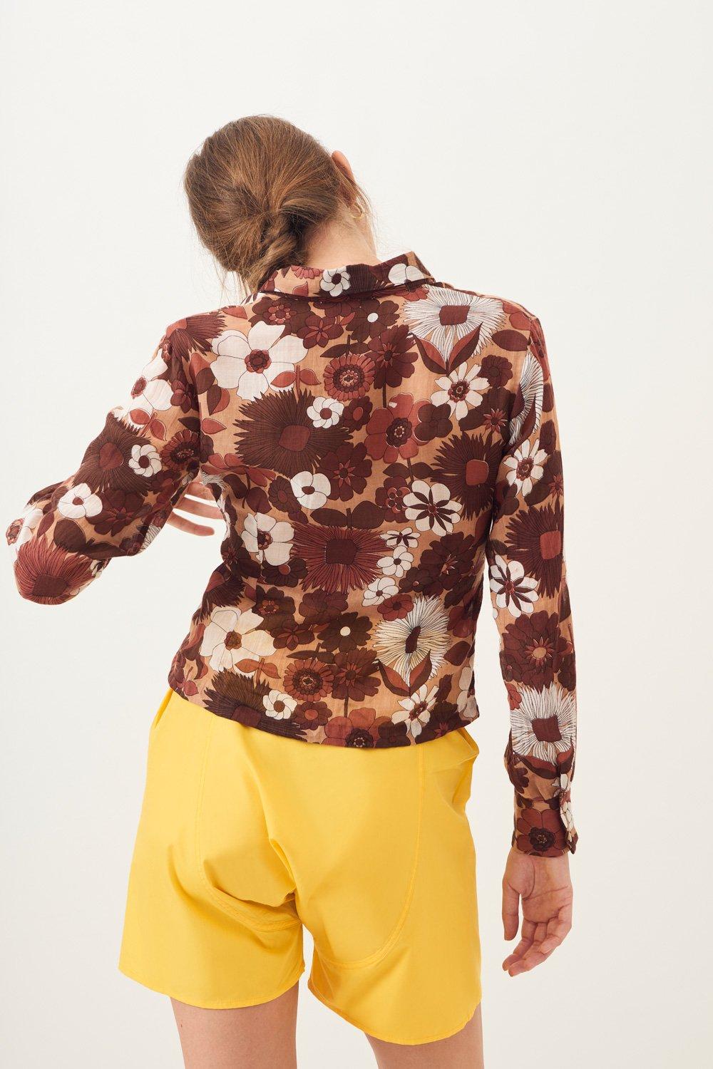 Lorette Lightweight Shirt - Brown