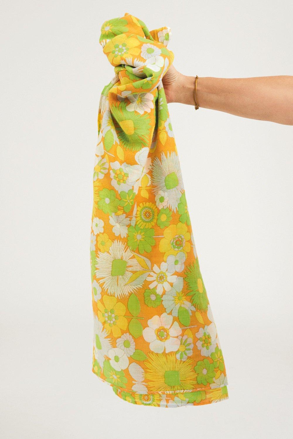 Lorette Cotton Pareo - Yellow