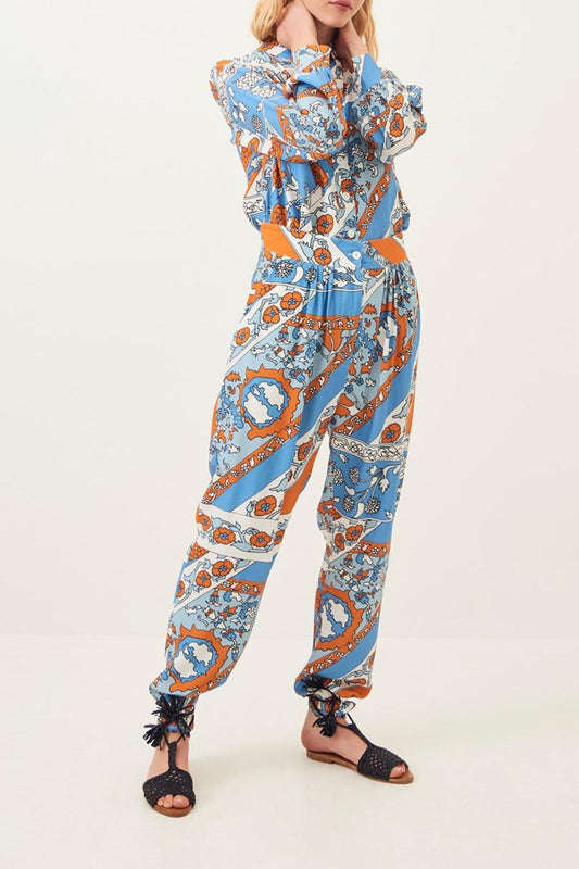 Léandra Flowing Carrot Pants