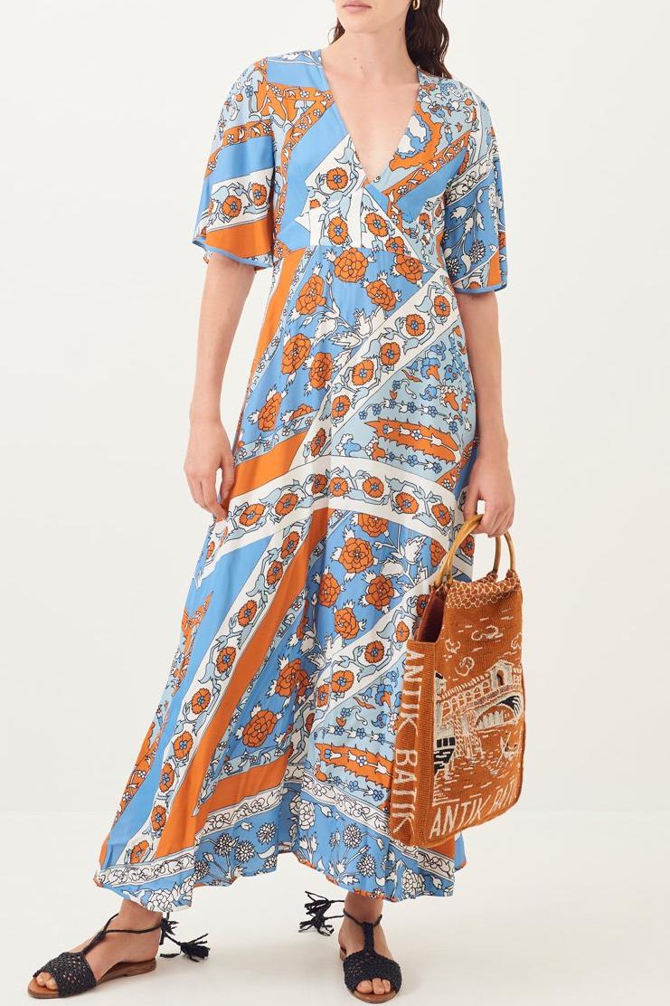 Léandra Flowing Maxi Dress