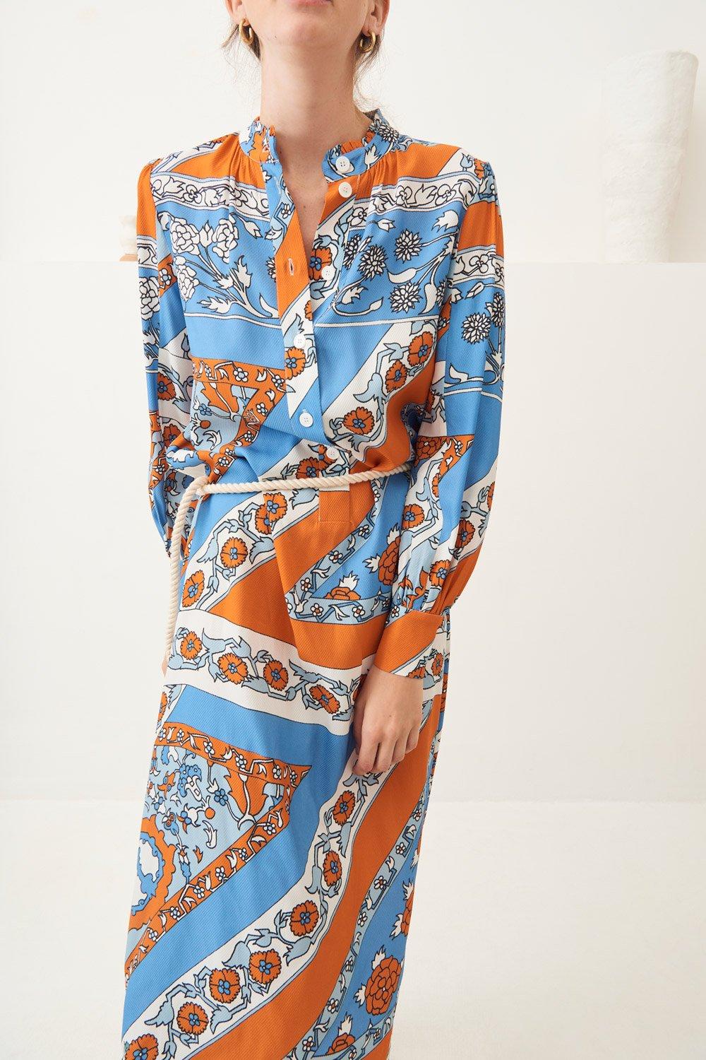 Léandra Flowing Shirt Dress