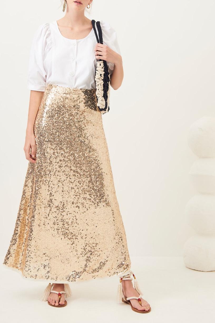 Lassa Sequined Maxi Skirt