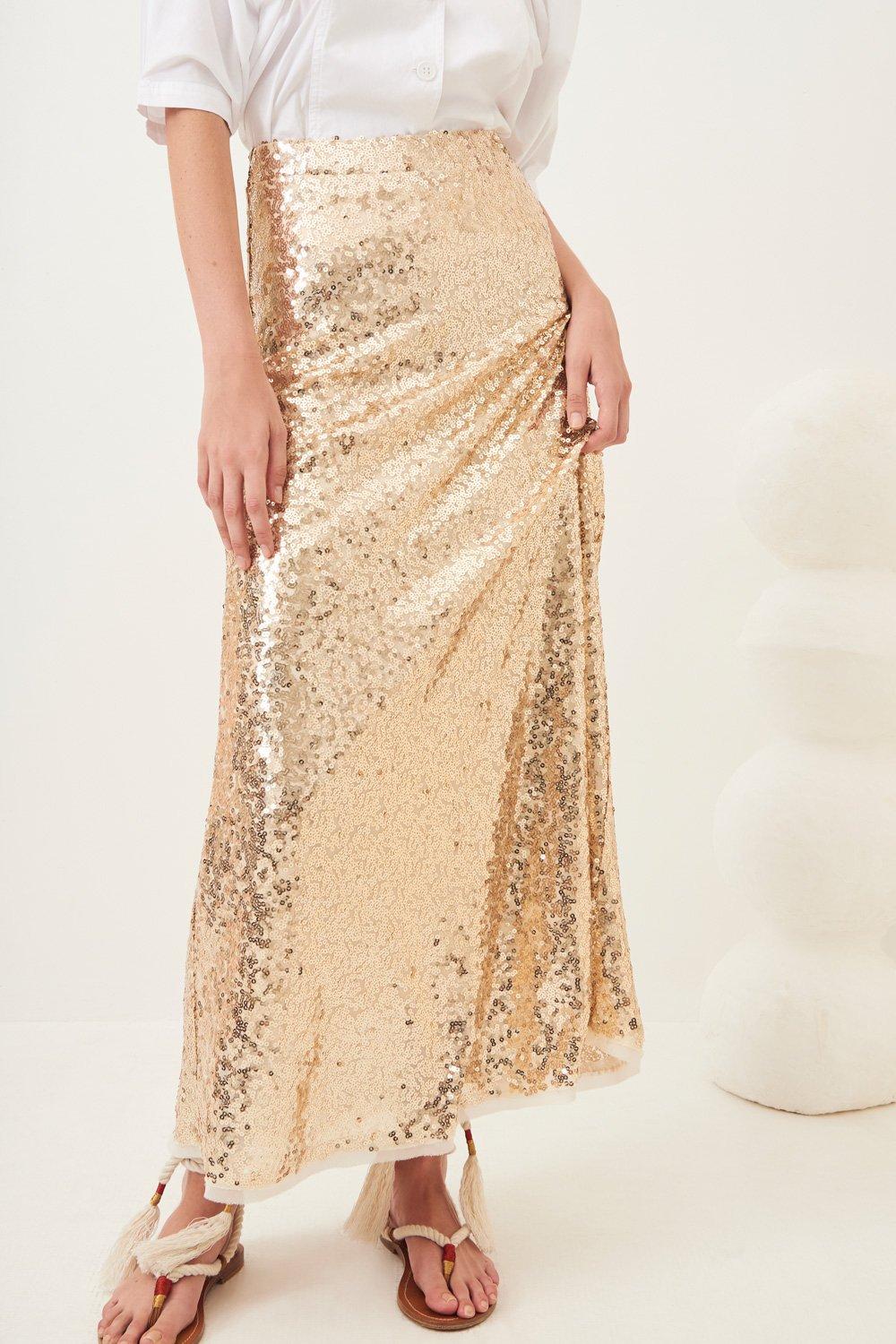 Lassa Sequined Maxi Skirt