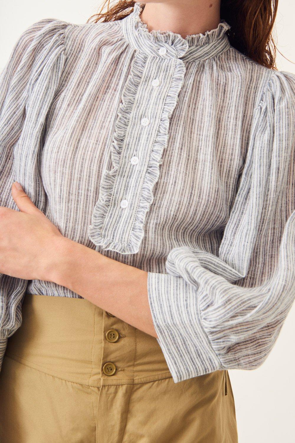 Kimolos Cotton Woven Blouse