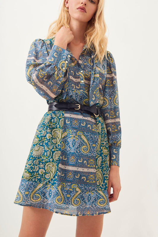 Kheti Silk Mini Dress