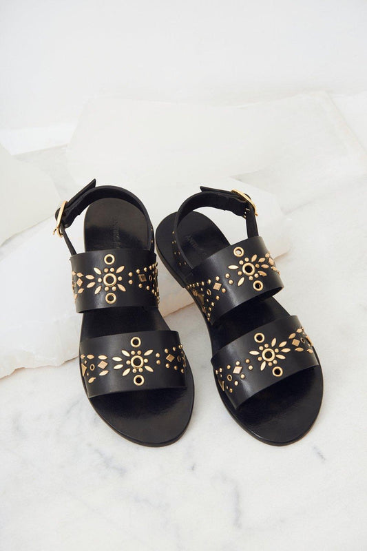 Delanda Openwork Sandals