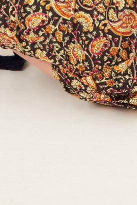 Chérie Printed Poplin Skirt - Black