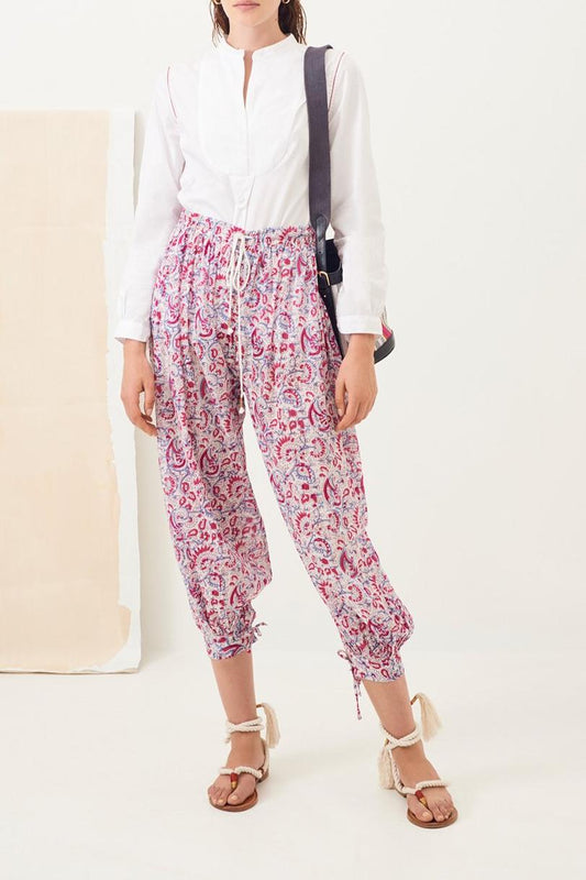 Chérie Printed Harem Pants - Print