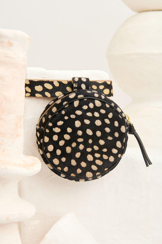 West Belt with Removable Pouch - Polka Dot