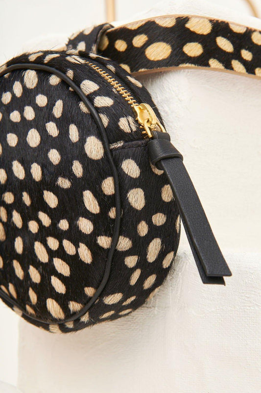West Belt with Removable Pouch - Polka Dot