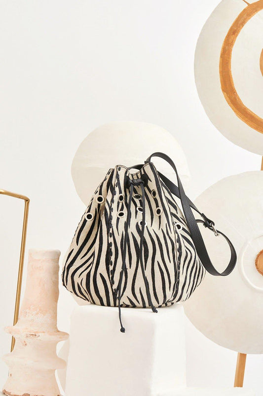 West Purse -  Zebra-Print