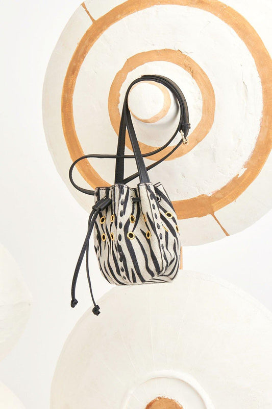West Mini-Purse - Zebra-Print