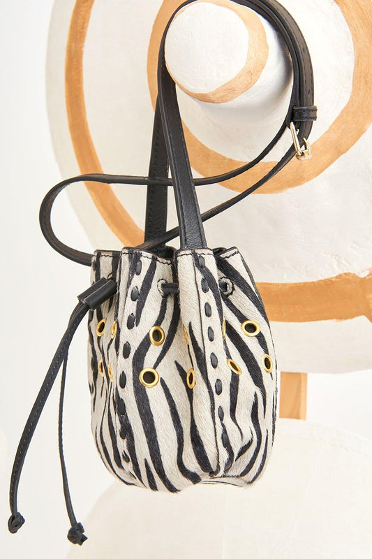 West Mini-Purse - Zebra-Print