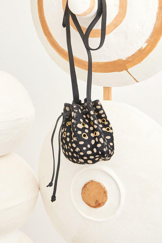 West Mini-Purse - Polka Dot