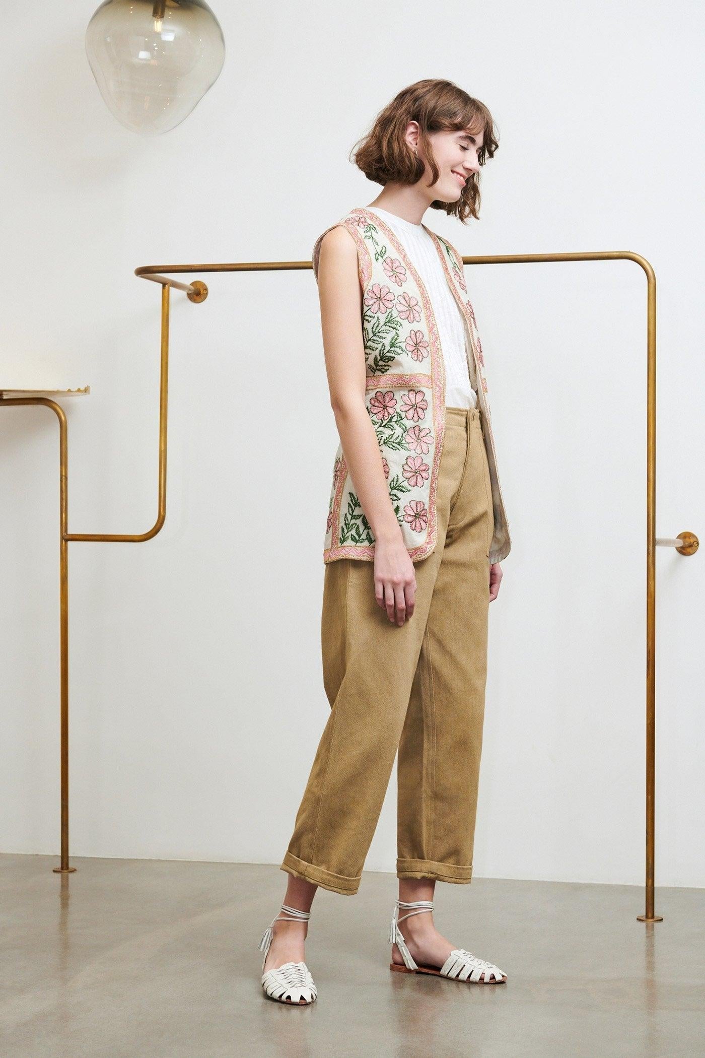 Wood Multicolor Vest