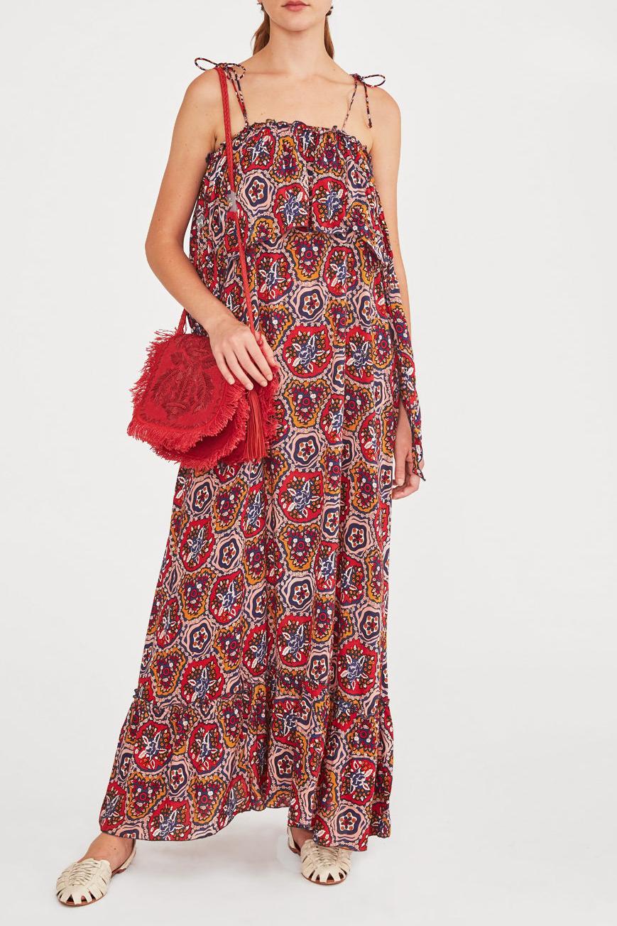 Sam Multicolor Shoulder-Strap Dress