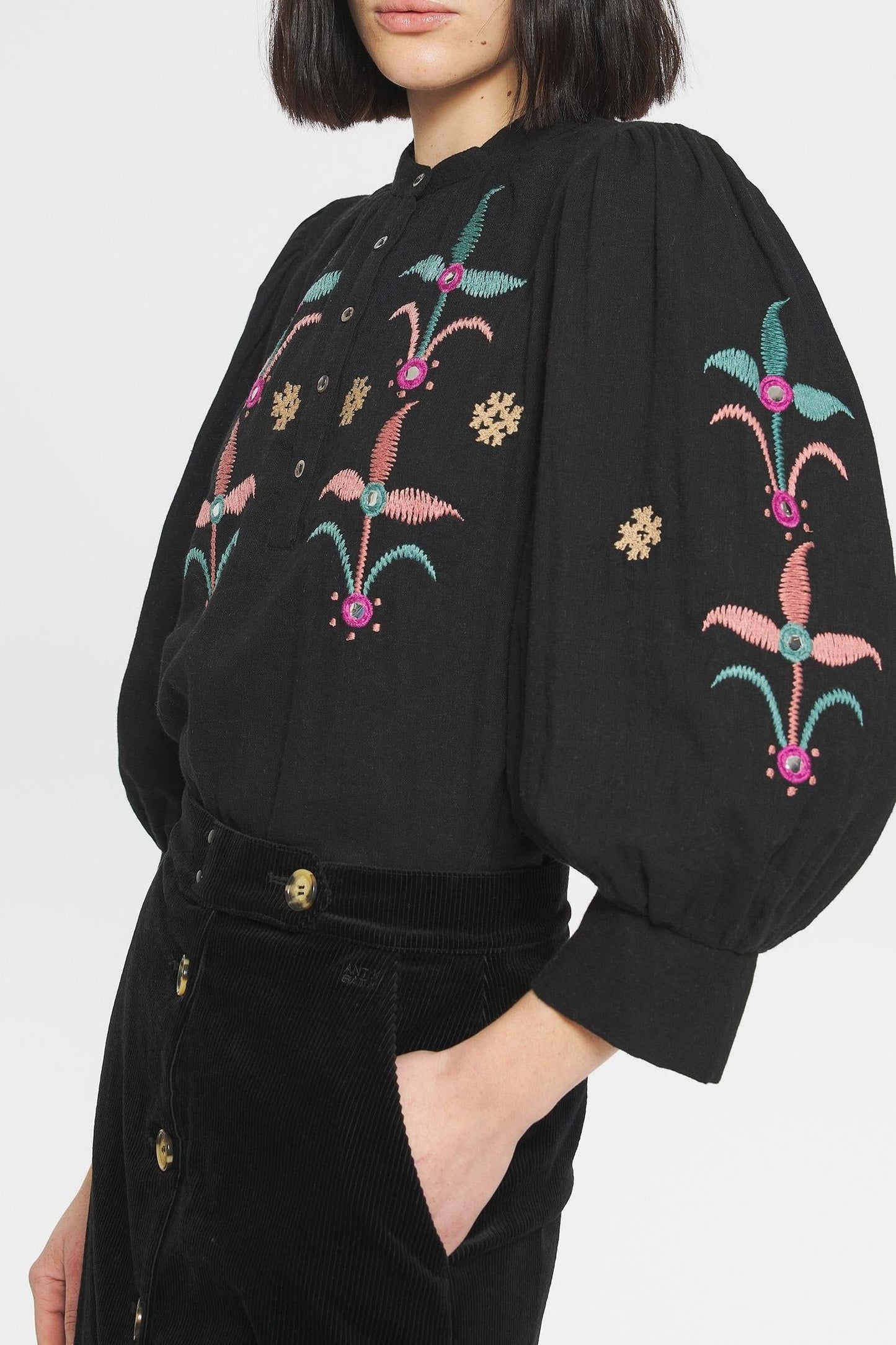 Rafi Embroidered blouse