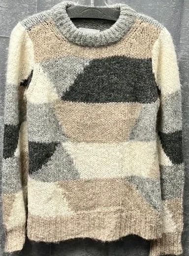 Jersey de punto crema Jeany