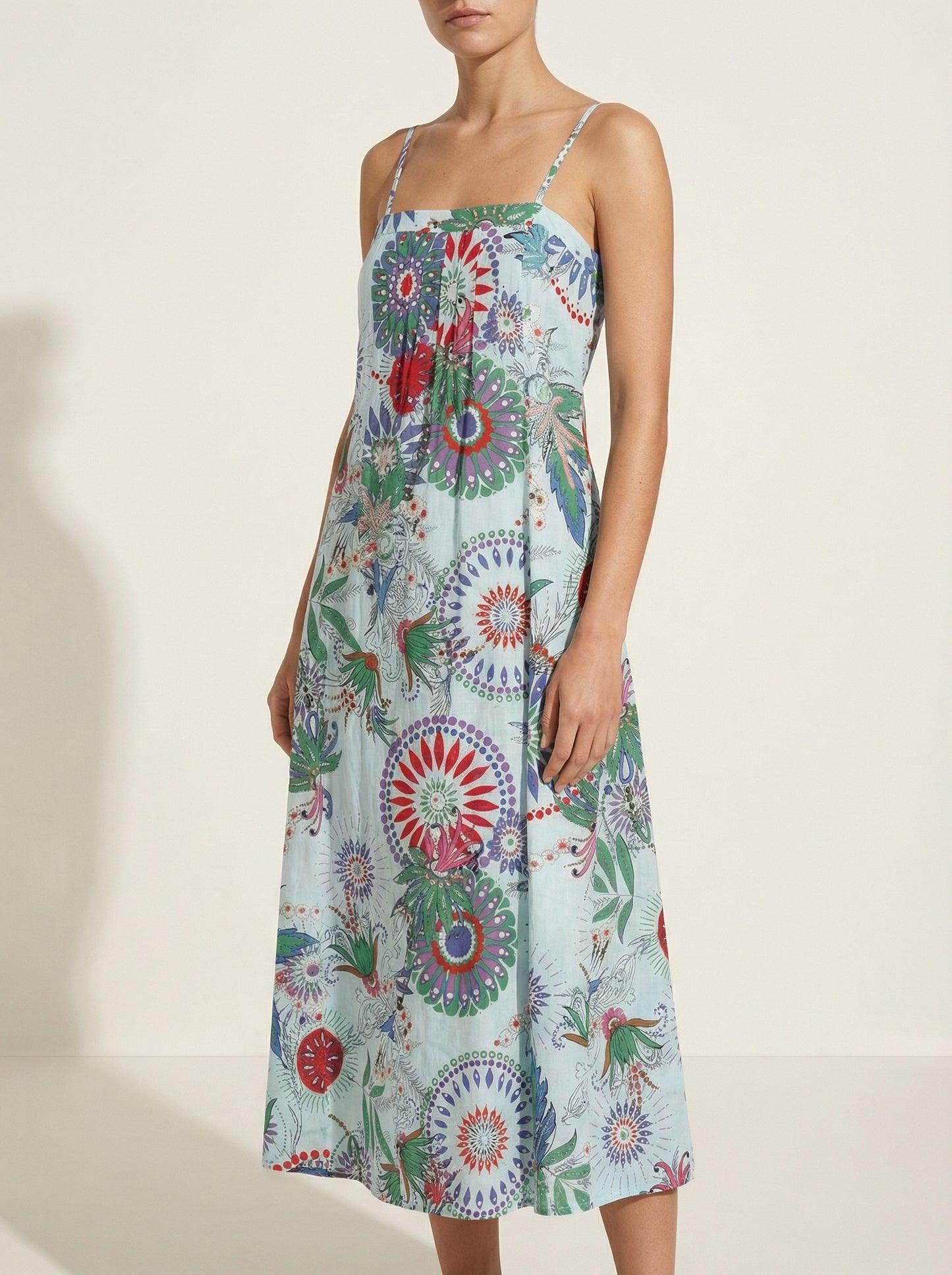 Vestido largo vintage