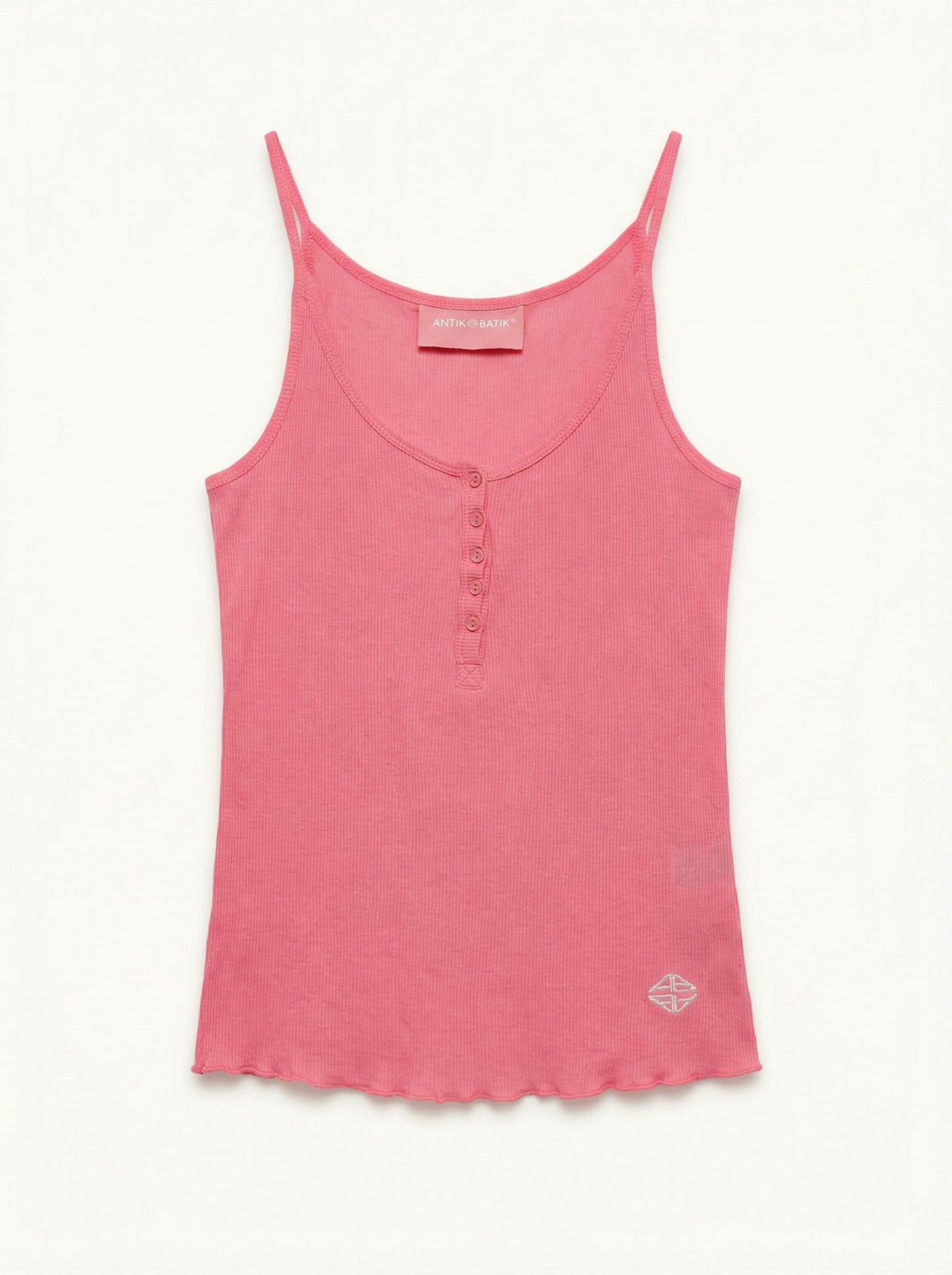 Pink strappy top