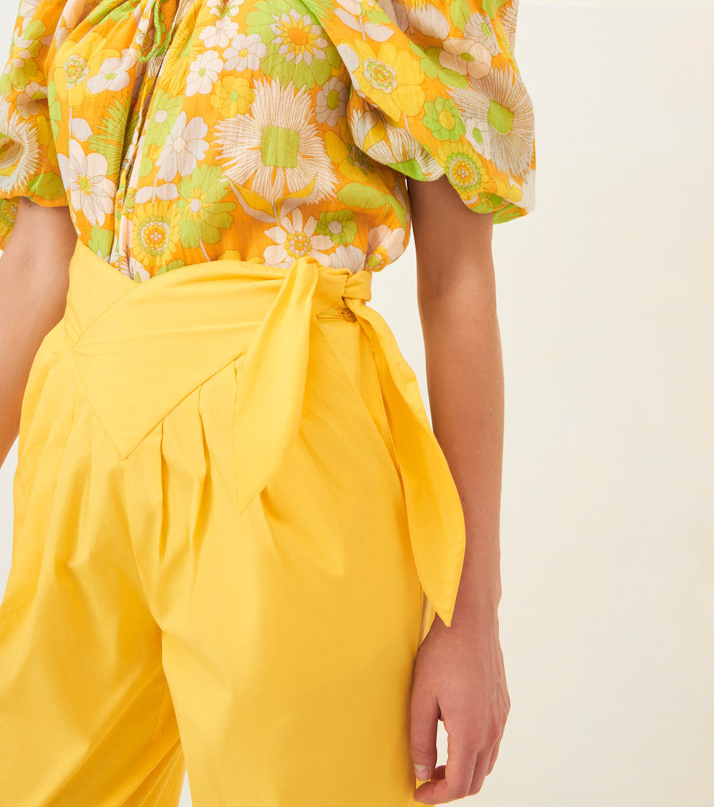 Blouse manches bouffantes Lorette