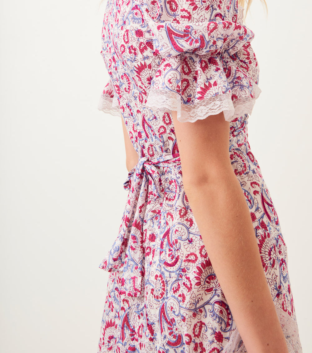 Robe longue dentelle Cherie