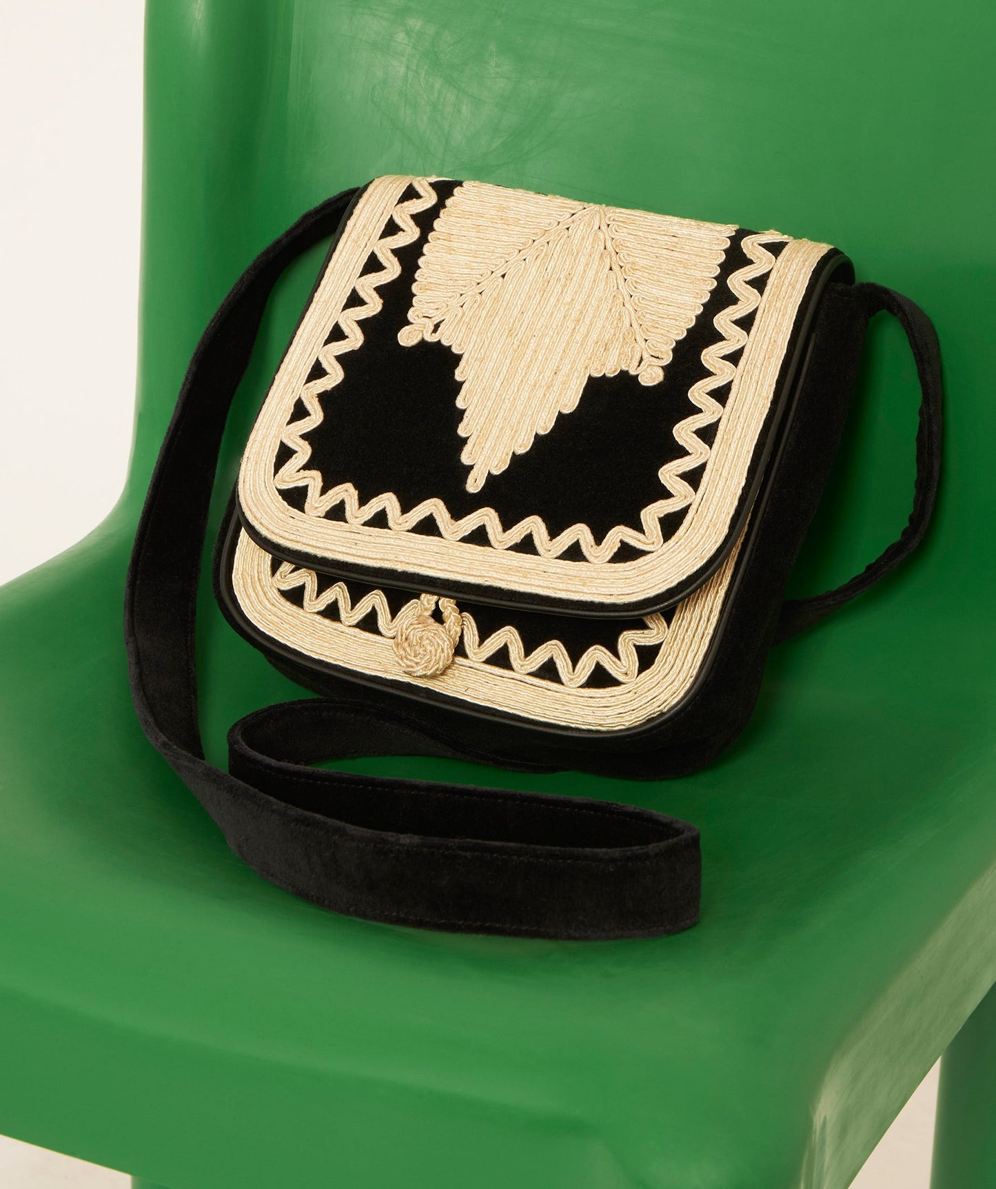 Sac en velours Achile