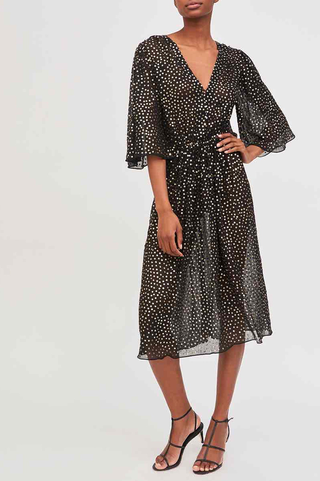 Robe longue à sequins Dona