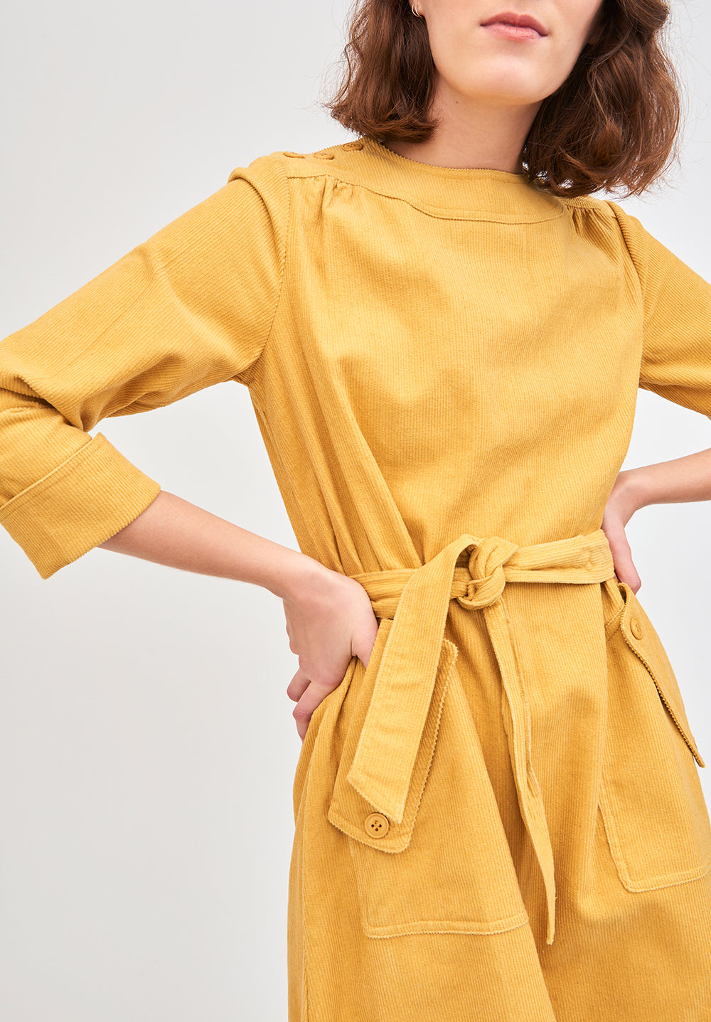 Foly corduroy dress