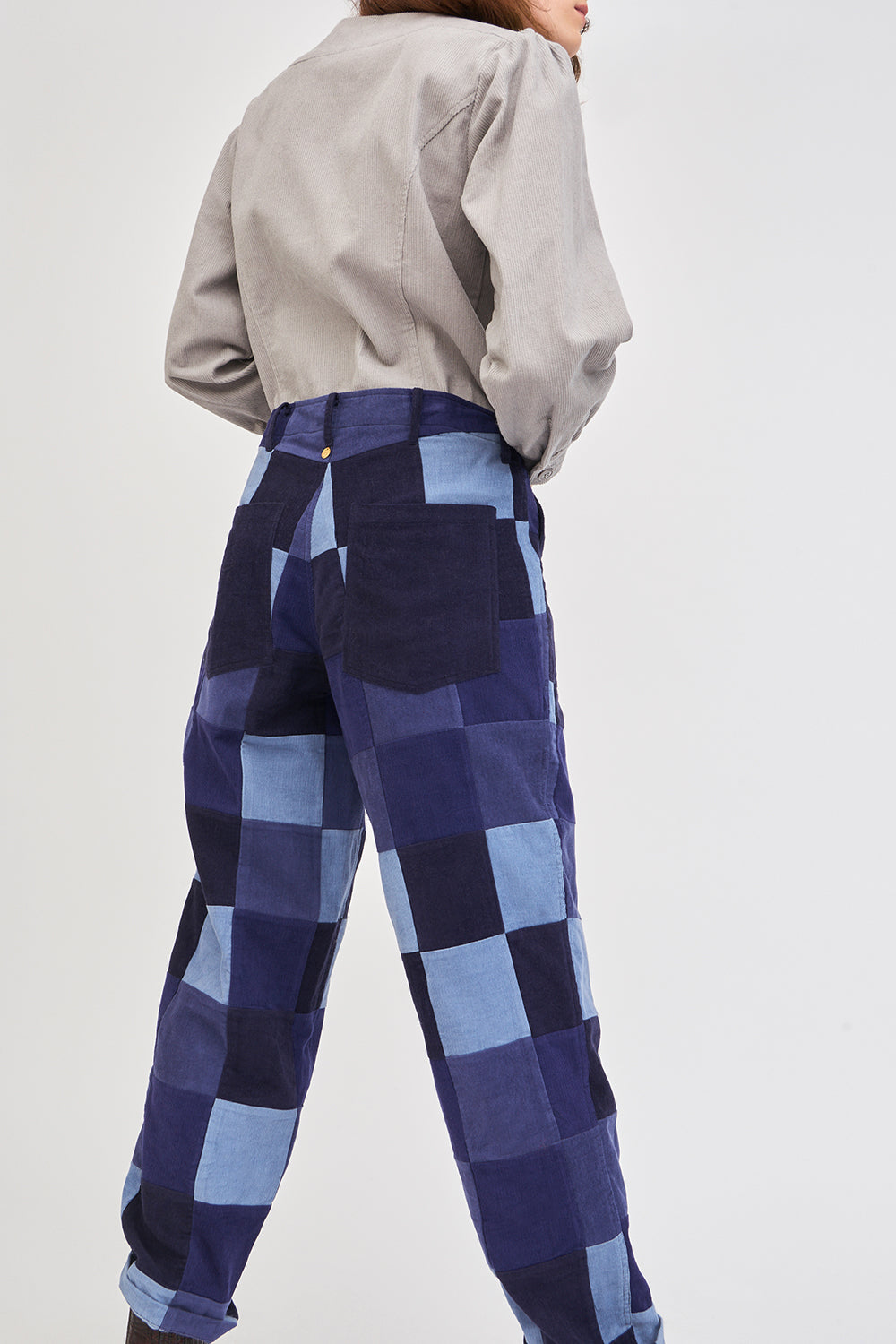 Pantalon en patchwork Lema