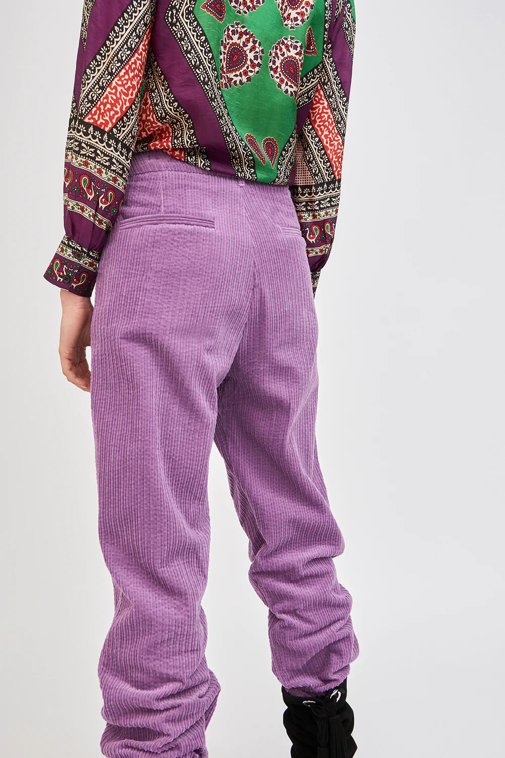 Blouse en soie imprimée Oriana