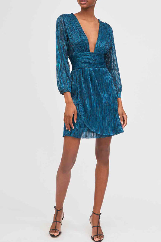 Serena asymmetrical short dress