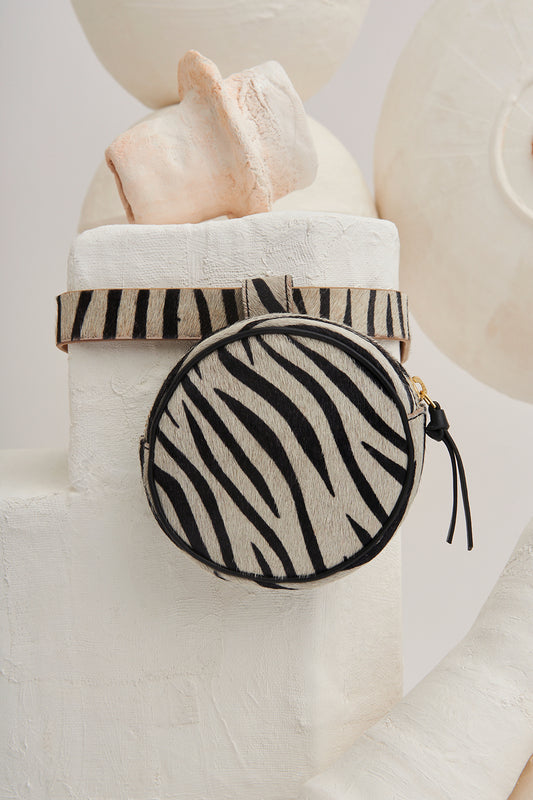 Ceinture en cuir imprimé West