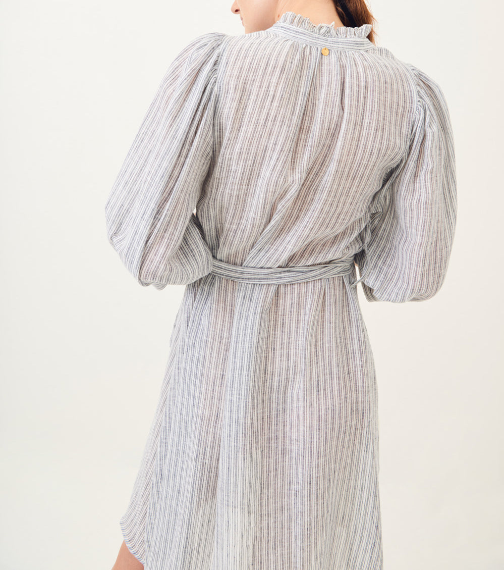 vestido Kimolos tejido de algodón