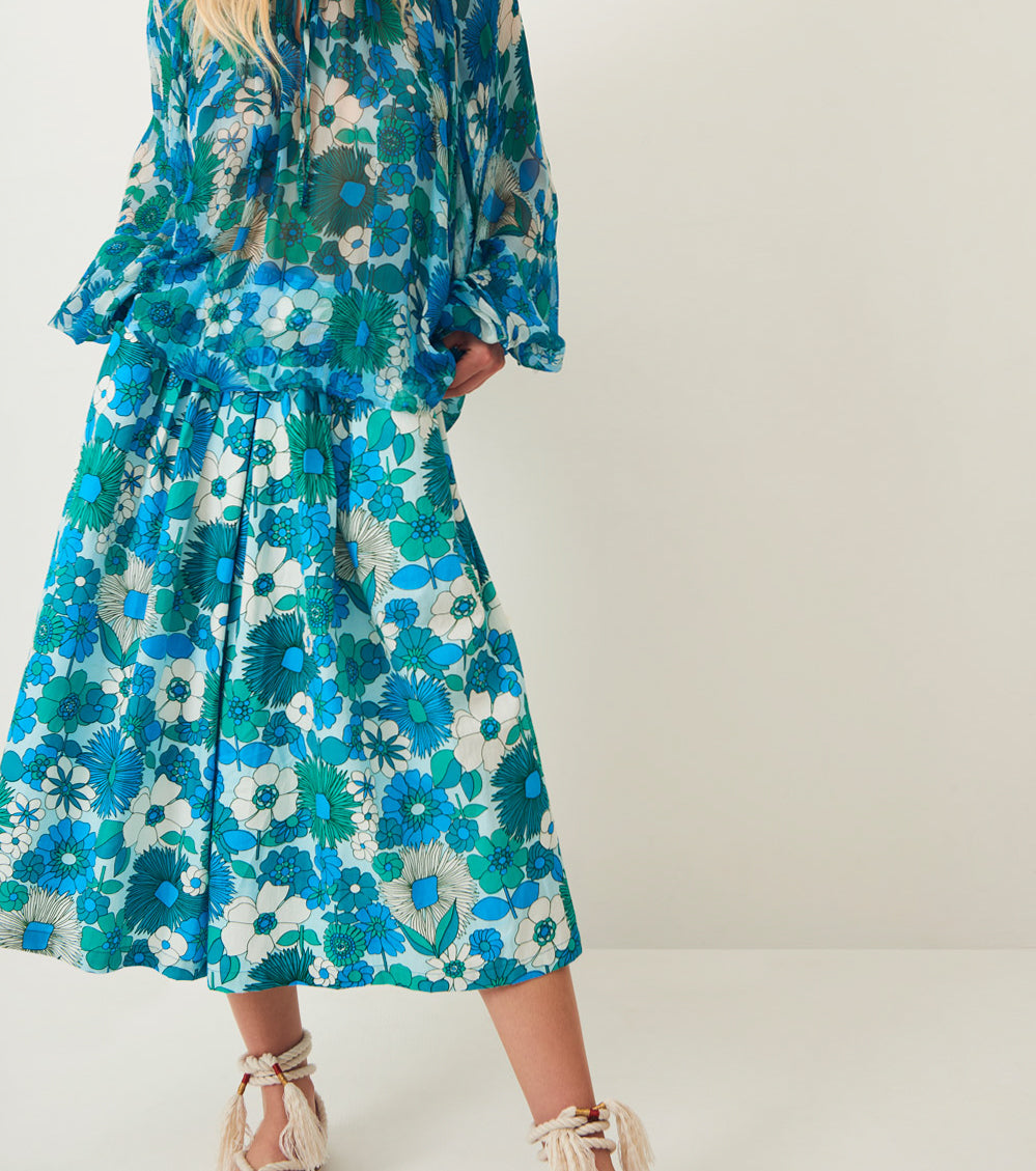 Lorette poplin culottes