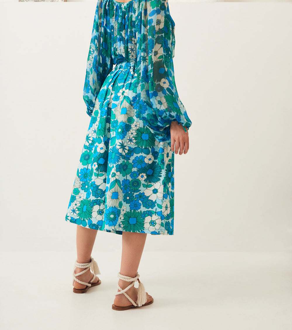 Lorette poplin culottes