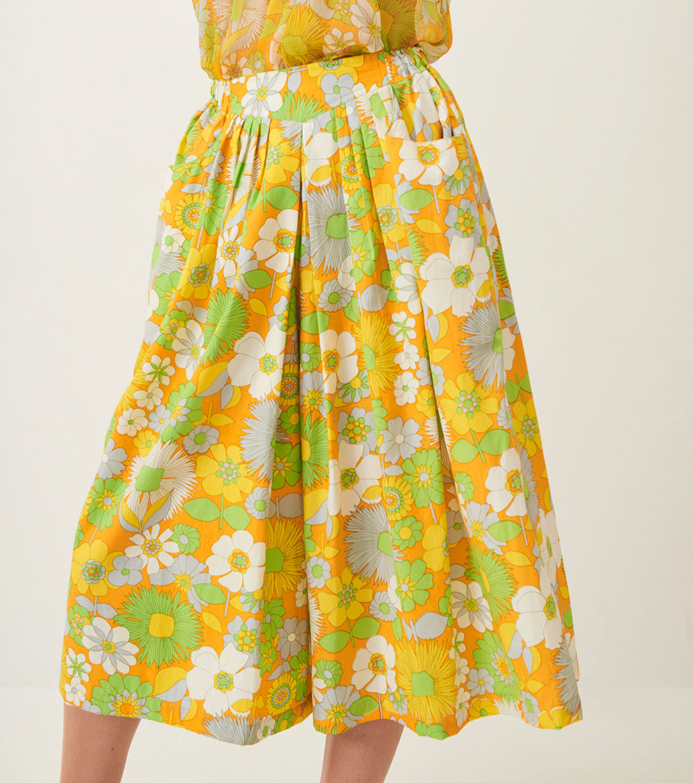 Lorette poplin culottes