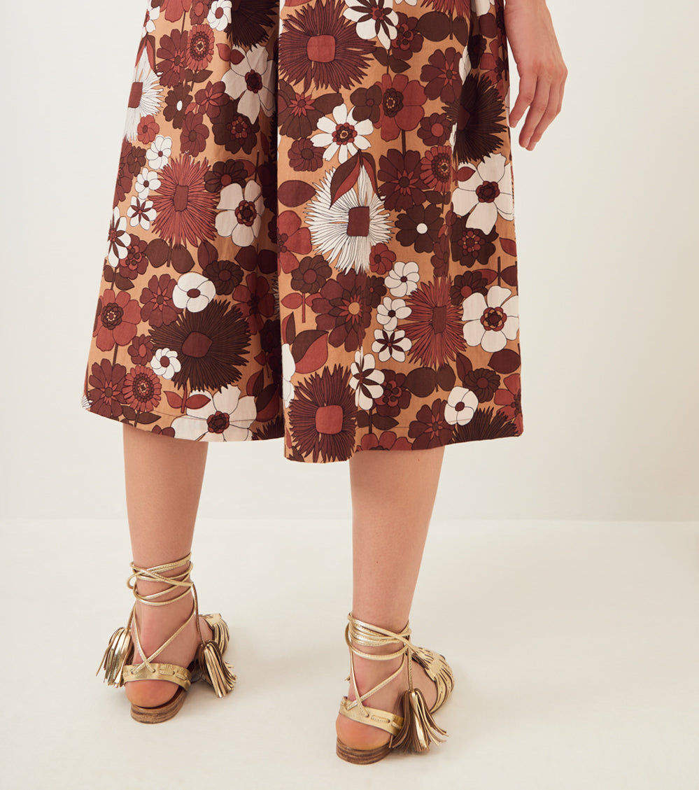 Lorette poplin culottes