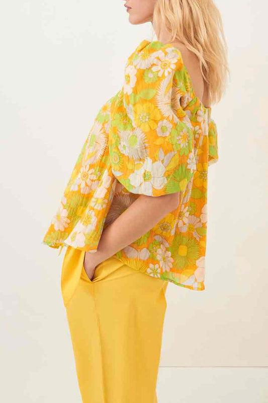 Blouse manches bouffantes Lorette
