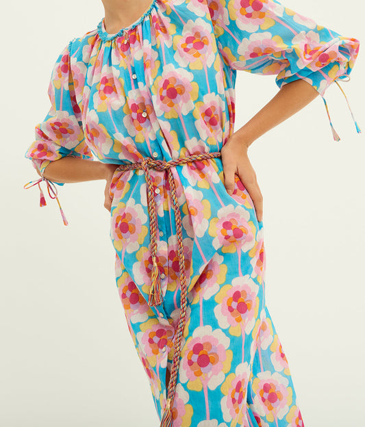 Maxi robe imprimée Flowy