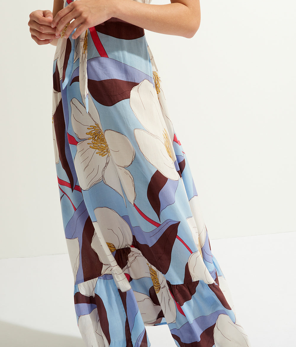 Robe longue à bretelles Miami