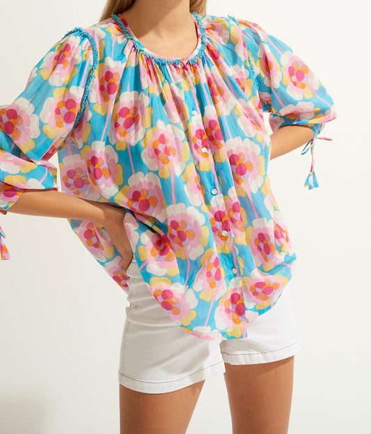 Blouse imprimée Flowy
