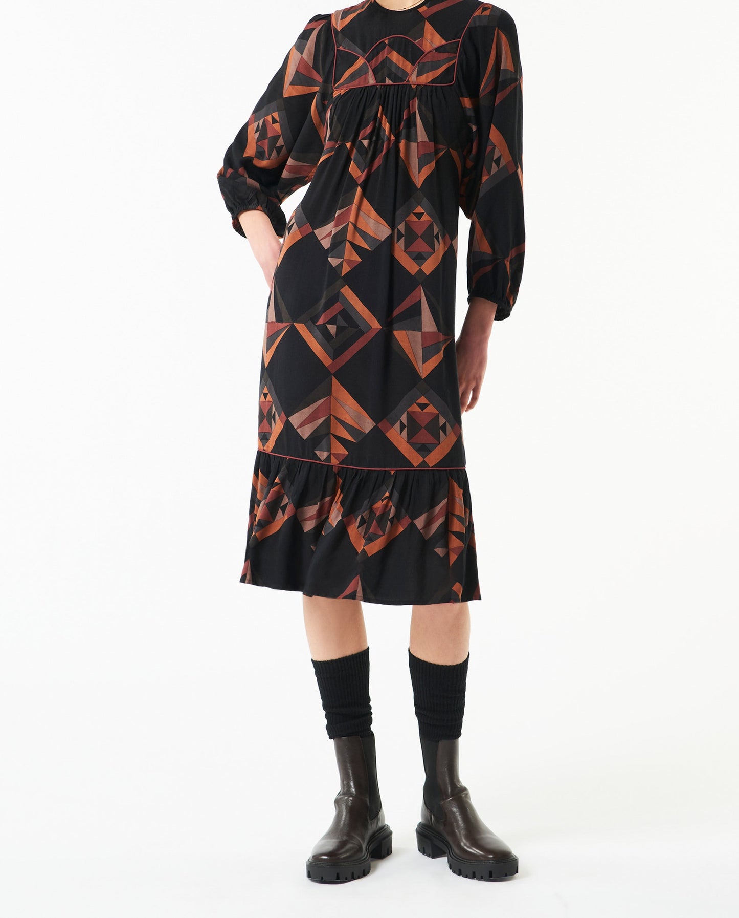 Robe imprimée Delphine