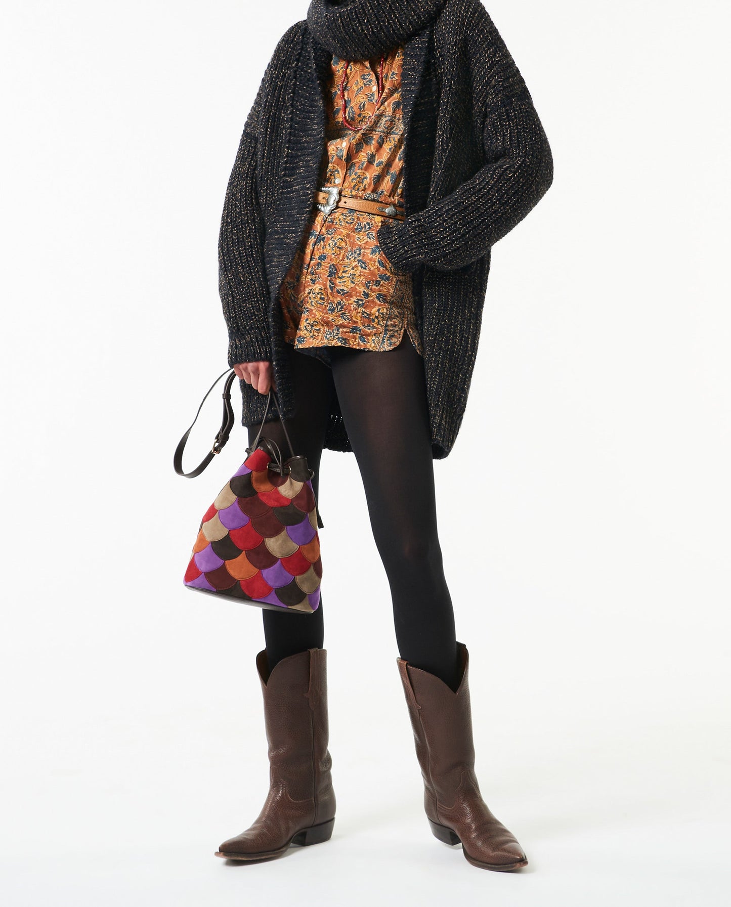 Gilet long alpaga Harry